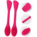 FRCOLOR 6 Pcs Silicone Facial Scrubber Facial Cleansing Brush Manual Scrubber Massager Silicone Cleaning Brush Facial Cleaning Brush Silicone Stick Double Head Cleasing Milk Rosyx3pcs 16.5*3cmx3pcs - Buy Online on GoSupps.com