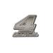 Rico Industries NASCAR Antique Auto Emblem Antique Nickel Auto Emblem for Car/Truck/SUV Kevin Harvick