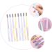 Mobestech Toothbrush Set - 8pcs Ice Cream Design Replacement Brushes for Kids | Durable Plastic Cleaning Tools - Buy Online on GoSupps.com