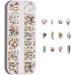 EBANKU 120Pcs Crystal Glass AB Rhinestones & 1728 Pcs Mix Flatback Crystals Set for Nail Art Craft | Includes Tweezers, Wax Pens, Nail Files - 3D Decorations & Gems - Buy Online on GoSupps.com