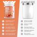 WFN Approved Pre-Workout Booster - Peach Iced Tea - 500g - High-Dose Formula with Citrulline Arginine & Caffeine - 20 Portions - Lab-Tested in Germany - Buy Online on GoSupps.com
