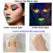 6PCS Saturey Glow Black Light Face & Body Paint Crayons - Neon Glow Makeup for Parties, Mardi Gras & Christmas - Buy Online on GoSupps.com