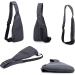 TOLOG Anti-Thief Sling Bag | Lightweight Crossbody Backpack for Travel & Hiking - Dark Grey - Buy Online on GoSupps.com
