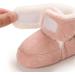 Spring Baby Newborn Winter Warm Fleece Bootie | Non-Slip Soft Sole Shoes for Girls Boys | Prewalker Boots 0-18 Months | Pink - Buy Online on GoSupps.com