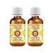 d ve herbes Pure Golden Jojoba Oil (Simmondsia chinensis) Cold Pressed (Pack of Two) 100ml X 2 (6.76 oz)