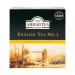 Ahmad Tea Black Tea, English Tea No.1 Teabags, 100 ct - Caffeinated and Sugar-Free 100 Count (Pack of 1)