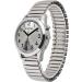 QIATKWH German Speaking Watch for Women | Silver Shell & Adjustable Stainless Steel Strap - Buy Online on GoSupps.com