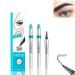 Arch Define 3D Microblading 4-tip Eyebrow Pen ArchDefineBlapee Eyebrow Microblading Pen - Eyebrow Pencil Blapee Micro 4 Point Brow Pen Atikisoi Eyebrow Pencil Brow Pencil Long-Lasting (Black)