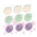 Didiseaon 9pcs Loofah Sponge Bath Sponge Bath Ball Shower Scrubber Ball Shower Loofah Bath Loofah Shower Scrubber for Body Shower Mesh Pouf Body Wash Sponge Soft Accessories