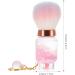 FOMIYES Retractable Makeup Brush Travel Face Blush Brush Portable Powder Foundation Sunscreen Brush with Ball for Blush Bronzer Buffing Highlighter Powder Cosmetics Pink - Buy Online on GoSupps.com