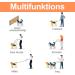 Trhills 3m Adjustable Dog Leash - Brown | Ideal for Large & Medium Dogs | Durable & Multifunctional Double-Leash - Buy Online on GoSupps.com