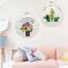 BERYA Embroidery Kit with Hoop, Color Threads, Scissors - Cactus Green | Beginners' Handmade Needlepoint Kit for Adults & Kids - Buy Online on GoSupps.com