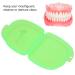 Denture Case - Professional Travel Portable Mouth Guard Container & Retainer Box for Men & Women - Green - Buy Online on GoSupps.com