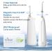 Water Flosser for Teeth - Cordless Oral Irrigator Electric Tooth Cleaner with 3 Magnetic Jet Tips & Wireless Charging Base for Home & Travel - Buy Online on GoSupps.com