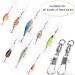 9Tong Fishing Vertebrae with Locking Snaps & Ball Bearing - Premium Saltwater Fishing Accessories - Buy Online on GoSupps.com