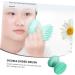 Ipetboom 1pc Three-in-one Bath Brush Face Scrubbers Face Exfoliator Brush Pore Scrubber Makeup Brushed Cleansing Shampoo Bath Scrubber for Body Scalp Shampoo Face Brush Triple Silica Gel 8.6x7cm Green - Buy Online on GoSupps.com