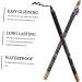SOESFOUFU Eyebrow Pencil Black 8pcs sharpener eyebrow pencil Makeup Accessories tool eyebrow liner 2 in 1 eyebrow pencil coffee 1 count (Pack of 1) Black - Buy Online on GoSupps.com