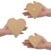 WANDIC Mini Heart-Shaped Kraft Paper Mache Boxes - Set of 3 | Ideal for Accessories, Cosmetics, Jewelry, and Gifts - Buy Online on GoSupps.com