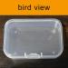 Wotermly 20pcs Mini Storage Containers - Clear Plastic Boxes with Hinged Lid for Beads & Tiny Items - Size B 20 Pieces - Buy Online on GoSupps.com