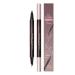 Eyebrow pencil Waterproof 2in1 Eyeline PencilMakeup Eye Pencil For women and girls for beauty and cosmetics dating party gathering and makeup
