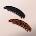Kitsch Recycled Plastic Large Claw Clip - 2pc Set Big Claw Hair Clips for Women - Black & Tortoise | Ideal for Thick Hair & Girls - Buy Online on GoSupps.com