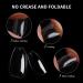 TOMICCA Short Nail Tips Coffin Clear 500PCS - Full Cover Ballerina Acrylic False Nails for Salons and DIY Nail Art - Buy Online on GoSupps.com