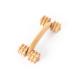 Tuuli Accessories Massage Massager Back Neck Shoulder Massage Roller Wooden 18 x 7 x 6 cm