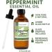 Peppermint Essential Oil 100% Pure & Natural Mentha Piperita 4 fl oz (118 ml) Amber Glass Bottle with Glass Dropper GreenHealth Aromatherapy Diffusers DIY Candle Making Home Fragrance Peppermint 4 Fl Oz (Pack of  - Buy Online on GoSupps.com