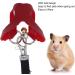 Asixxsix Dishwear & Leash Set for Hamsters Guinea Pigs Ferrets | 3 Sizes Synthetic Leather Crockery Nylon Line & Bell - International Shipping - Buy Online on GoSupps.com