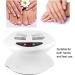Buy Intelligent Hot & Cold Air Nail Dryer - 400W Gel Nail Lamp with Sensor | Compact Manicure Tool (White) - Fast International Shipping! - Buy Online on GoSupps.com