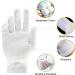 Hand Moisturising Gloves 4 Pair White Gloves with Elastic Wristband Reusable Cotton Gloves for Eczema Dry Hands Care Coin Jewelry Inspection - Buy Online on GoSupps.com