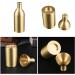 Luofeng Fashion Brass Toothpick Holder - Stylish Practical Home Decoration & Durable Brass Toothpick Case - Buy Online on GoSupps.com