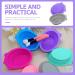 Housoutil 8 Pcs Makeup Brush Cleaning Pad Travel Makeup Brush Cleaner Mat Cosmetics Brush Mat Makeup Brush Cleaner Pad Brush Cleaning Bowl Brush Rinsing Bowl Tool Silica Gel Beauty Egg 14x11cmx4pcs Assorted Color 1x4pcs - Buy Online on GoSupps.com