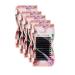 5 Trays 1 Second Blossom Eyelash Extensions Set Easy to Make Fans Automatic Flowering Lashes C Curl 10/11/12/13/14mm Single Length Every Tray 0.05mm Thickness