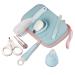 Baby Healthcare and Grooming Kit RoseFlower 7 in 1 Newborn Essentials Nursery Care Set with Toothbrush Nail Clipper File Nose Cleaner Nasal Aspirator - Baby Item for Infant Toddlers Boys Girls Kids #24