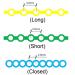 RZJZGZ Gray Dental Orthodontic Elastic Chain Power Chains Brace - Short Orthodontic Spool Rubber Band - Buy Online on GoSupps.com