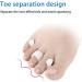 6 Pairs Toe Separators - Toe Corrector for Hallux Valgus | Women's Foot Health Tool - Buy Online on GoSupps.com