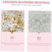 minkissy 8 Boxes Nail Accessory Half Round Imitation Pearls Floral Button up Diy Manicure Pearls White Silk Ribbon Crafts Decoration Floral Decorations Buttons Resin Detachable Supplies - Buy Online on GoSupps.com