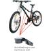 TURBOOST Bike Frame Protection Tape Sticker Vinyl Wrap Skin - Carbon Filter Pattern - 3m Length - 3.0cm Width Option - Buy Online on GoSupps.com