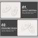 COHEALI 50 Pcs Non-Slip Eyeglass Frame Nose Pads - Soft Anti-Slip Nose Protection for Glasses - Buy Online on GoSupps.com