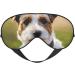 Cute Dog Print Soft Eye Mask | Comfortable Sleep Mask for Men & Women | Travel & Sleeping Essential - Buy Online on GoSupps.com