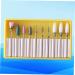 1 Set manicure drill bits nail grinding head nail for beginners nail grinding polisher Nail File Drill Bits Grit Gel Nails Bit electrical tools pedicure Nail supplies - Buy Online on GoSupps.com