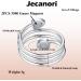 Jecanori Adjustable Copper Magnetic Lymphatic Drainage Rings - Silver Love Heart Gift - Buy Online on GoSupps.com