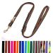 Dog linen Doppeleine adjustable 2m / 2.80m / 3.50m / 5m large dogs 20mm / 25mm (LA (S-gray orange) 20mm 2.80m) LA (S-gray orange) 20mm 2.80m