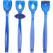 Enhance Speech & Rehabilitation with 4-Piece Tongue Muscle Trainer Set - Blue | International Shipping Available - Buy Online on GoSupps.com