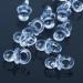 Blue Acrylic Mini Pacifiers - 50 Pack for Baby Shower Decorations | International Shipping Available - Buy Online on GoSupps.com