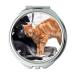YENDOSTEEN Mirror Travel Mirror Dog Cat Animals Domestic Gata Kitten Animal Pocket Mirror portable mirror