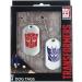Transformers Autobot & Decepticon Logo Dog Tags - Official Merchandise - Buy Online on GoSupps.com