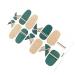 dijiusidy Nail Art Stickers Self-Adhesive Fingernail Decal with Strap Glue DIY Art Decor Full Cover Manicure Kits for Women Girls YMX197