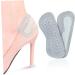 Buy NOLITOY 4 Pairs Anti-Wear High Heel Grips | Protective Shoe Pads & Stickers | Gel Heel Pads & Liners for Comfort | Black & Grey | International Shipping Available - Buy Online on GoSupps.com